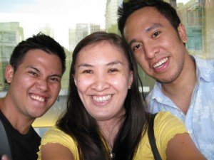 Leonard, Aileen, at Alex