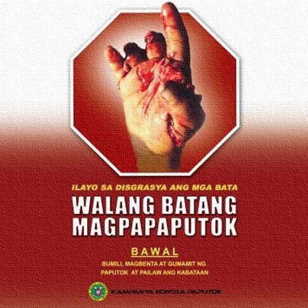 Kampanya Kontra Paputok ng DOH