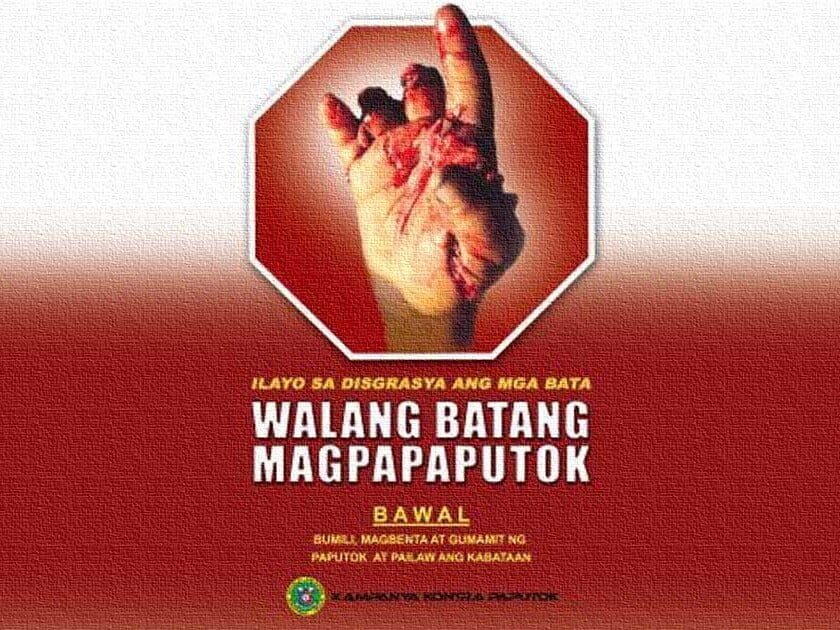 Kampanya Kontra Paputok ng DOH