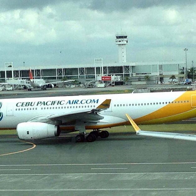 Eroplano ng Cebu Pacific sa NAIA