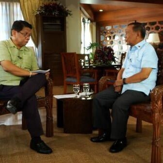 Mike Enriquez and Jojo Binay on 