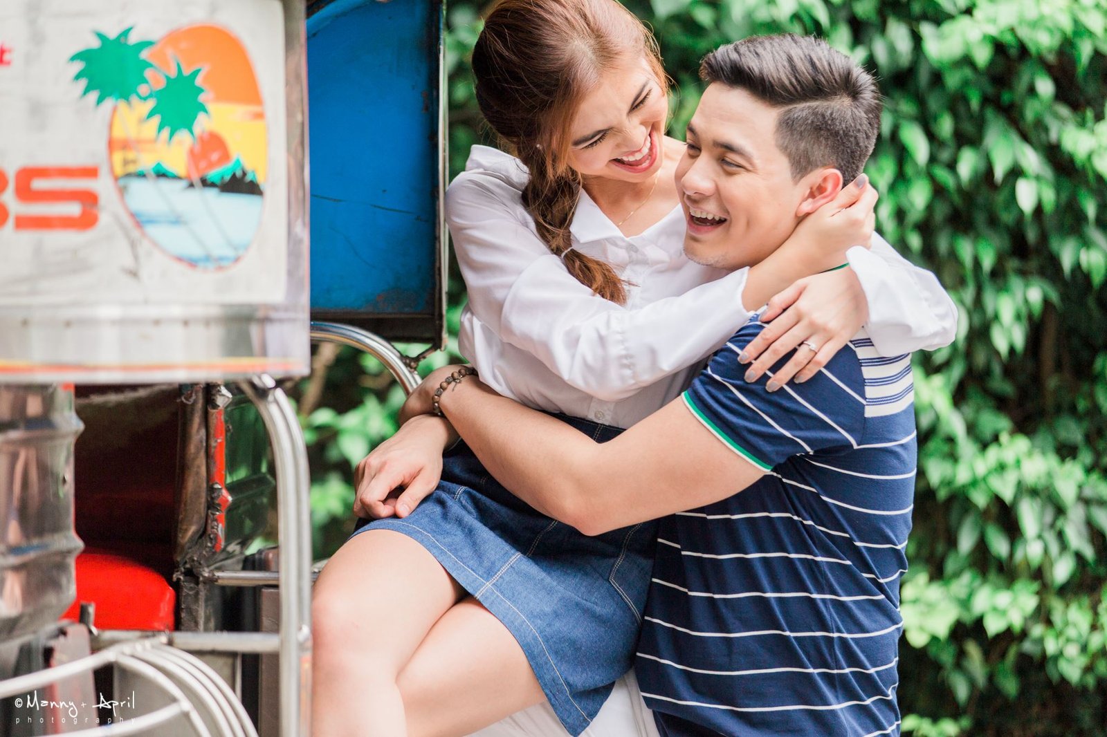 Alden Richards and Maine Mendoza in AlDub prenup photoshoot.