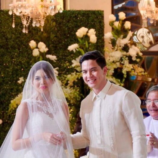 Alden Richards at Maine Mendoza