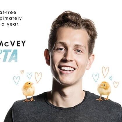 The Vamps' James McVey for PETA