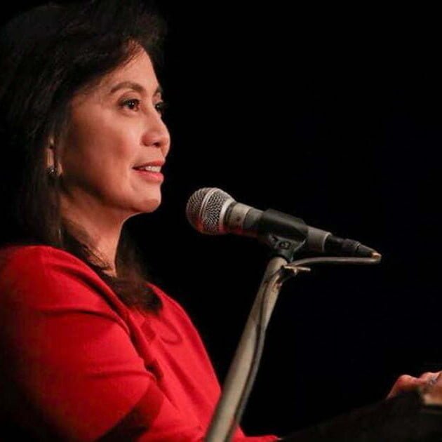 Philippine Vice President Leni Robredo