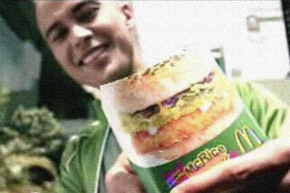Will Devaughn & McDonalds McRice Burger