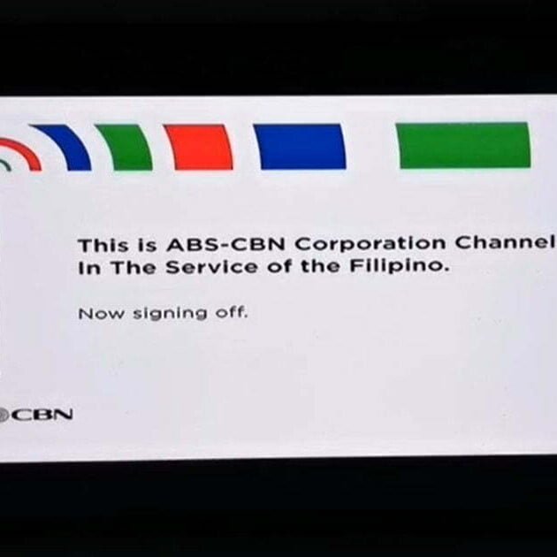 ABS-CBN signing off