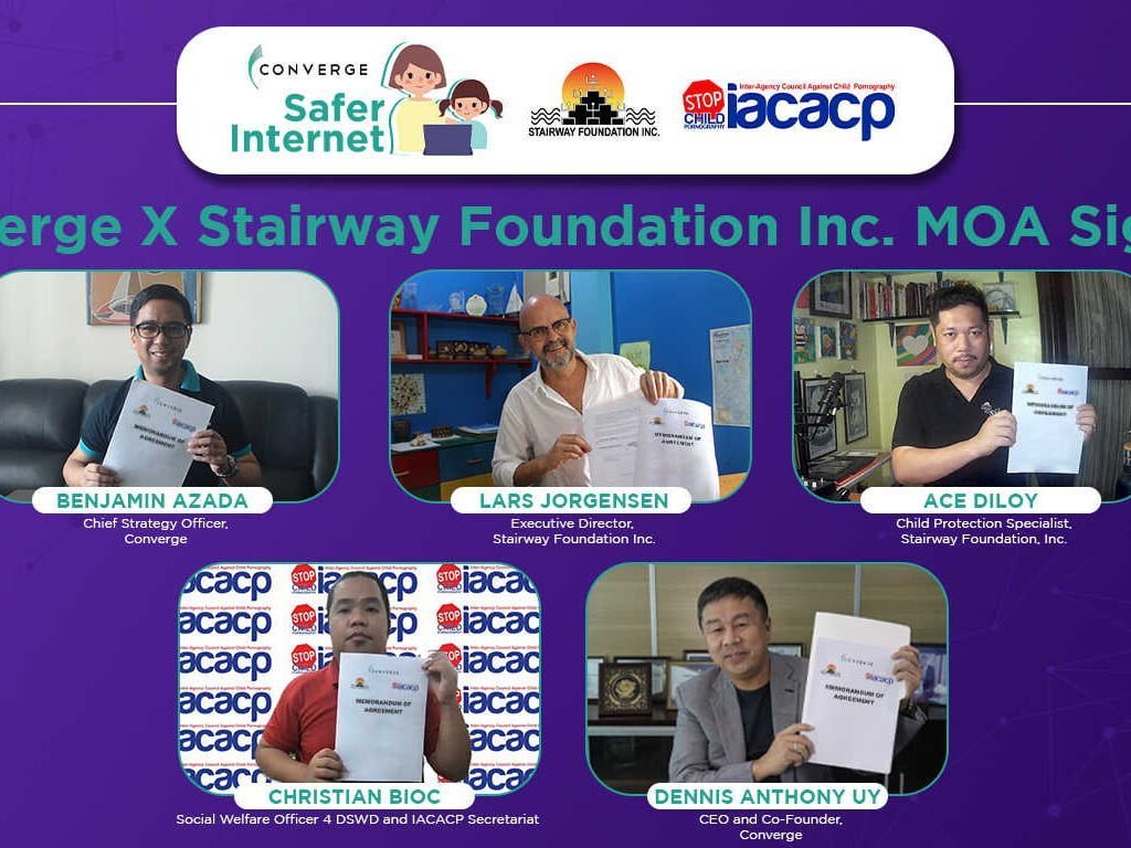 #UndoFilter: Converge, Stairway Foundation Partner to Protect Children from Online Abuse