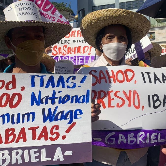 GABRIELA wants wage hikes, decent work, right to organize for workers