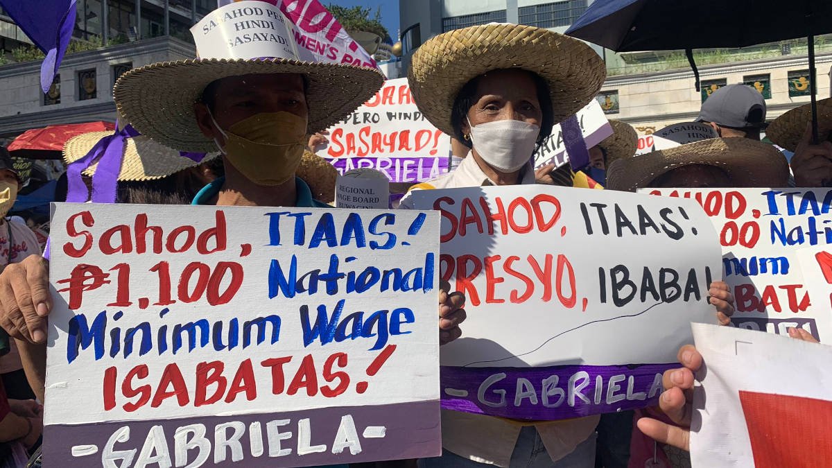 GABRIELA wants wage hikes, decent work, right to organize for workers