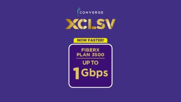 FiberX Plan 3500 now has 1 Gbps speed.
