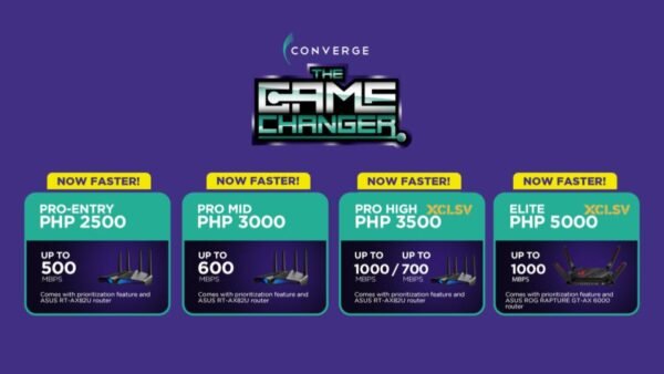 GameChanger subscribers also get a major speed boost of at least 500 Mbps up to 1 Gbps.
